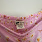 Billabong Pink Floral Swept Away Midi Dress Balloon Sleeves Small