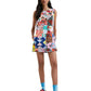 Desigual Patchwork Romper Dress Mini Johnson Hartig Pinafore Mosaic Small