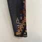 Johnny Was Katina Legging Embroidered Floral Aztec Gray Pull On Stretch XS