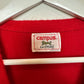 Vintage 80s Campus LeTigre Red Cardigan Sweater Made in the USA Large