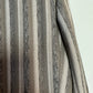 Vintage 90s Atrium Collection Neutral Striped Wool Blazer Jacket 9/10