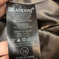 NWT Blank NYC High Altitude Leather Mini Skirt Suede Side Zip Grey 26