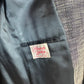 Vintage Elizabeth Wesley Blazer Boy Friend Black Patterned Single Button 8
