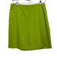 Vintage Lilly Sports Lime Green Skirt Set Skort and Matching Top Medium Petite