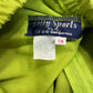 Vintage Lilly Sports Lime Green Skirt Set Skort and Matching Top Medium Petite