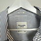 Abercrombie & Fitch Oversized Poplin Button Up Shirt Striped Collared Large