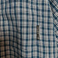 Vintage Billabong Plaid Short Sleeve Button Down Collared Shirt Blue Large