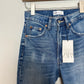 New with Tags Zara High Rise Straight Jeans Denim Cotton 2
