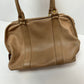 Vintage 80s Coach Soft Satchel Doctor Bag Taupe Beige Leather Made in the USA 4055