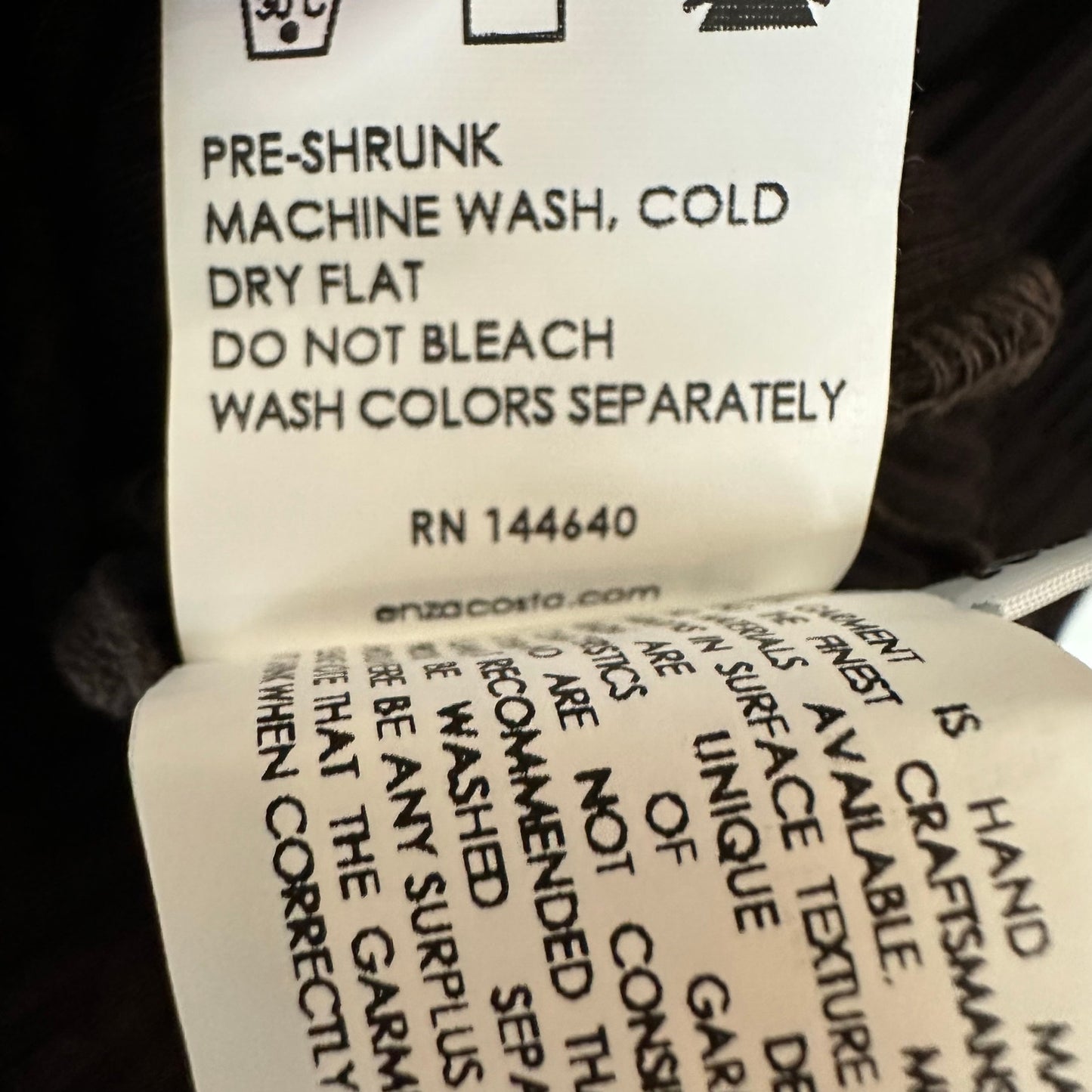 Enza Costa Ribbed Knit Polo DressCollared Mini Long Sleeve Brown Bodycon XS