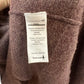 Smartwool Sparwood Half Zip Sweater Heather Brown Merino Wool Blend XL