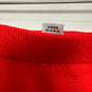 Vintage St. John Collection by Marie Gray Skirt Suit Blazer Red Orange Leopard