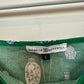 New with Tags Michelle Mcdowell Ginger Jar Iris Dress Green Blue Large