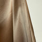Vintage Talbots Pure Silk Skirt A Line Brown Beige Tan Circle 4 Petite