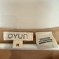 Oyun Split Neck Tee Knit Loungewear Sleep Camel Short Sleeve Organic Cotton Medium