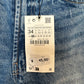 New with Tags Zara High Rise Straight Jeans Denim Cotton 2