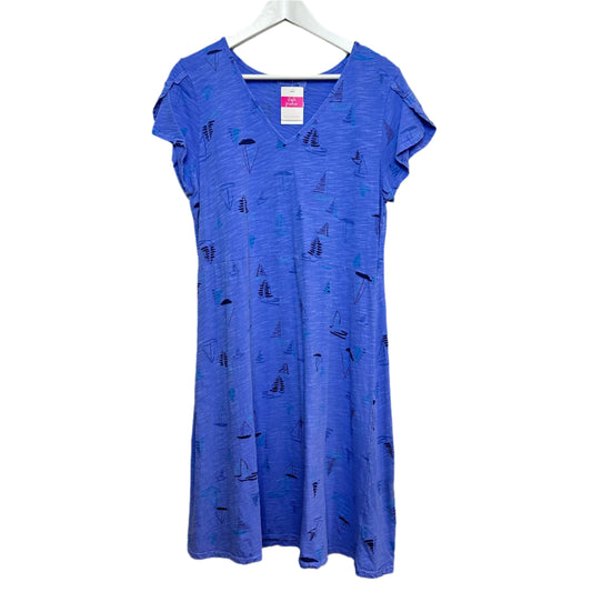 New with Tags Fresh Produce Harbour Hues Amelia Dress Short Sleeve Sail XL