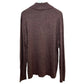 Smartwool Sparwood Half Zip Sweater Heather Brown Merino Wool Blend XL