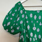 New with Tags Michelle Mcdowell Ginger Jar Iris Dress Green Blue Large