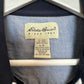 Vintage 90s Eddie Bauer Striped Polo Cotton Black White Large