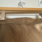 Vintage Talbots Pure Silk Skirt A Line Brown Beige Tan Circle 4 Petite