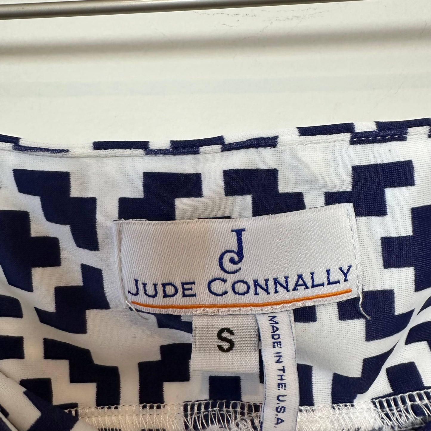 Jude Connally Morgan Skort Jude Cloth Blue White Golf Tennis Small