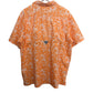 Columbia PFG Sper Slack Tide Camp Shirt Orange Tropical Print Omni - Shade XL