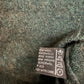 Vintage Mc Neal Wool Sweater Forest Green Ringer Crew Neck Pullover Chunky Knit XL