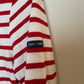 Saint James Neige-Marine Minquiers Moderne Shirt Red White Striped T-Shirt