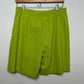 Vintage Lilly Sports Lime Green Skirt Set Skort and Matching Top Medium Petite