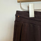 Cuyana Lounge Set French Terry Sweatshirt and Wide Leg Sweatpants Brown Large