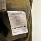 Carhartt Relaxed Fit Green Plaid Long Sleeve Button Down Shirt Large