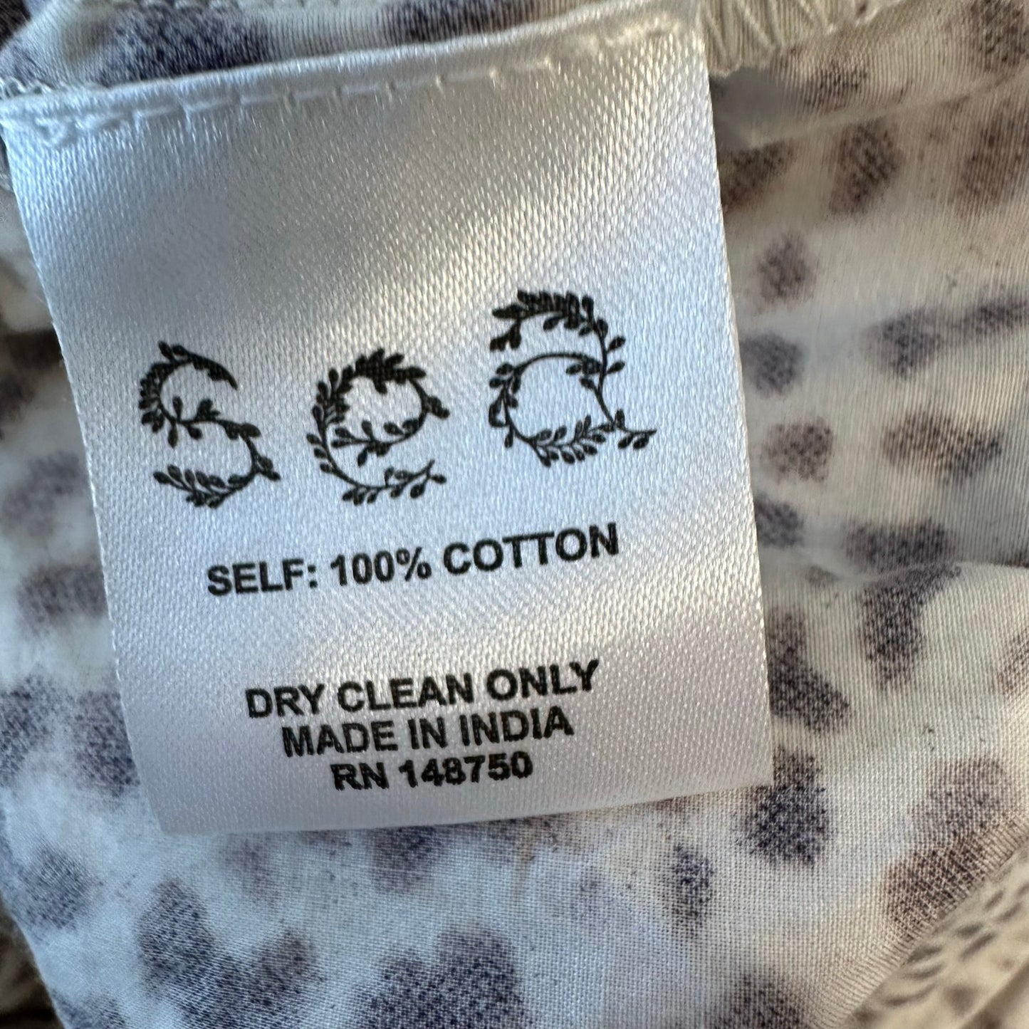 Sea New York Calla Belted Tunic Dress Mini Cheetah Leopard Long Sleeve Brown 4