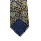 Vintage 80s Valentino Tie 100% silk Purple Green Paisley Floral