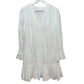 Pomander Place Tuckernuck Kenzo Dress White Swiss Dot Long Sleeve Medium