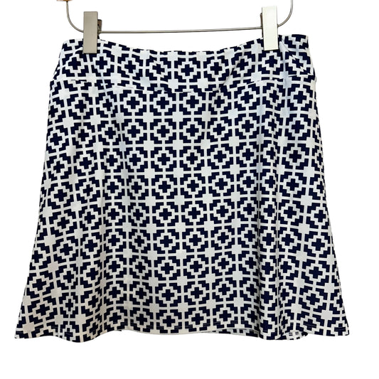 Jude Connally Morgan Skort Jude Cloth Blue White Golf Tennis Small