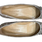 Banana Republic Glitter Ballet Flats Pointed Toe Silver Gray Pewter Robin 6.5