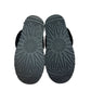 Ugg Disquette Slippers Platform Slip On Sheepskin Suede Black 8