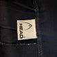 Vintage Head Pleated Mini Skirt Navy Blue 27