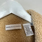 Dana Buchman Faux Suede Vest Tan Embroidered Shearling 8