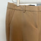 NWT Talbots Hampshire Straight Ankle Trousers Pants Straight Leg Tan Brown Camel 8P