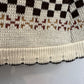 Vintage 70s Sturbridge Knit Poncho Cape Button Down Collared Coatigan Cardigan