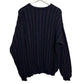 Vintage Perry Ellis Chunky Knit Grandpa Sweater Pullover Crewneck Wool Large