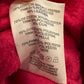 Christopher Kane Molecules Sweatshirt Hot Pink Black Leather Pullover Crewneck Medium