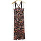 Boden Halter Neck Maxi Dress Floral Black Meadow Stretch Jersey 6