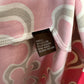 J. McLaughlin Lila Shirt Collar Wrap Dress Pink Brown Geometric Pattern Small
