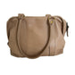 Vintage 80s Coach Soft Satchel Doctor Bag Taupe Beige Leather Made in the USA 4055