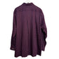 Daniel Cremieux Long Sleeve Button Down Collared Dress Shirt Retro Patterned Purple XL