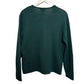 Vintage 90s Pendleton Plaid Cardigan Sweater Forest Green Red Gold Wool Blend XL