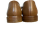 Michael Kors Collection Robbie Leather Monk Strap Oxford Shoes Brown Leather 38